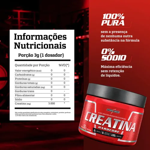 Creatina Integralmedica 100% Pura 150g - Potencialize sua Performance e Melhore a Recuperação Muscular 7