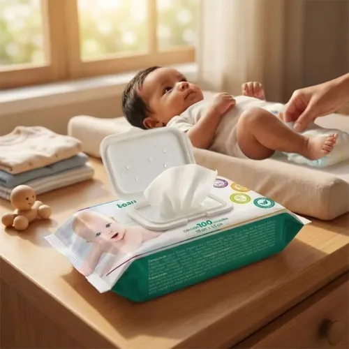 Kit 10 Toalhas Umedecida Hipoalergênico 100un Cada Maxi Baby 6