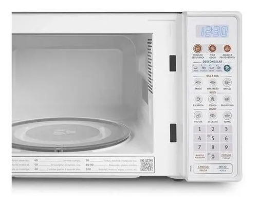 Micro-ondas Electrolux 20L Branco com Função Tira Odor e Descongelar MTO30 3