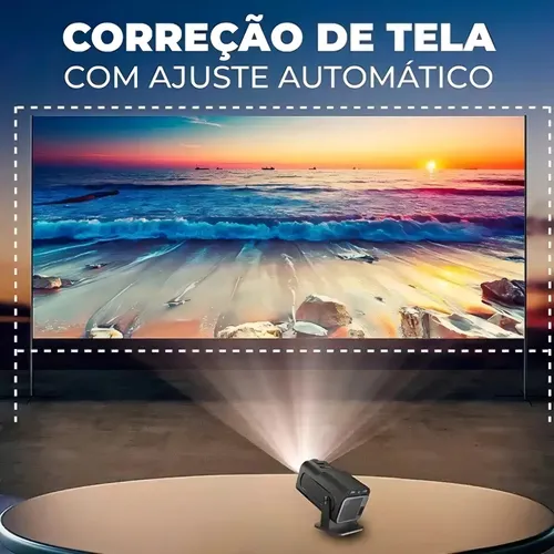 Projetor Mini Hy320 Wi-fi Smart Tv 4k Hd 110v/220v Portatil 6