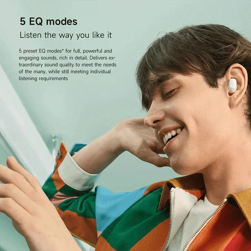 Fone De Ouvido Sem Fio Xiaomi Redmi Buds 6 Play - Cor Preto 5