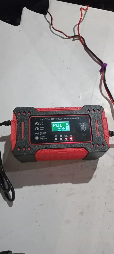 Carregador Inteligente De Bateria Automotiva 12v 6a Bivolt Recupera Baterias 4ah A 100ah Todos Veículos Moto Carro Caminhão Barco 12