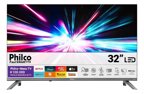 Smart Tv 32 Philco Roku Tv Dolby Áudio Hdr10 P32crb 4