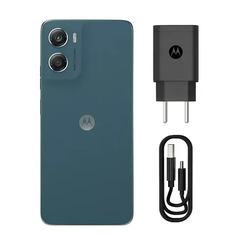 Smartphone Motorola Moto G06 - 256gb 12gb (4gb Ram + 8gb Ram Boost) E Camera 50mp Com Ai Bateria De 5200 Mah Tela 6.9 - Azul Marinho 3