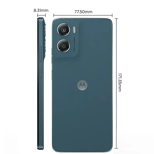 Smartphone Motorola Moto G06 - 256gb 12gb (4gb Ram + 8gb Ram Boost) E Camera 50mp Com Ai Bateria De 5200 Mah Tela 6.9 - Azul Marinho 5
