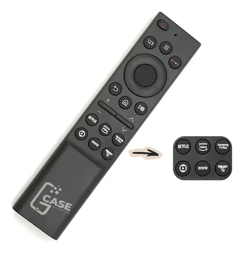 Controle Remoto Para Smart Tv Samsung 4k Crystal Au7700 Au8800