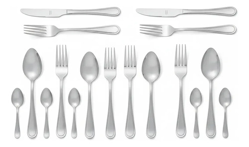 Faqueiro Tramontina 24 Peças Inox Jogo De Talheres Completo 6 Pessoas, Resistente, Não Enferruja, Fácil Limpeza, Kit Talheres Inox Premium Para Cozinha, Mesa Posta E Dia A Dia 2