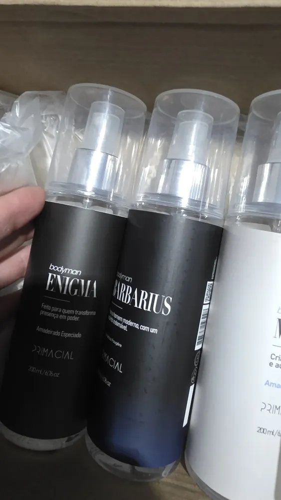 Kit Body Splash Masculino Barbarius + Enigma + Midtown 200ml 13