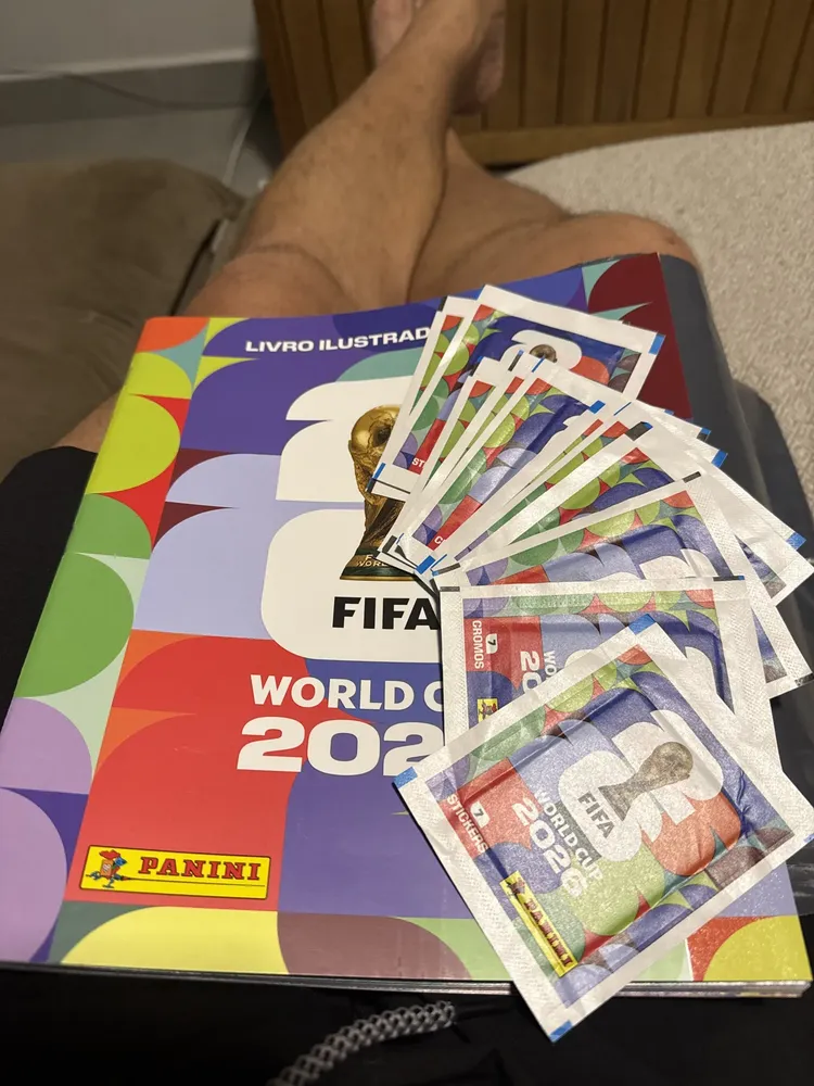 Àlbum Copa Do Mundo Fifa 2026 + 84 Figurinhas Capa mole (12 envelopes) — foto 10