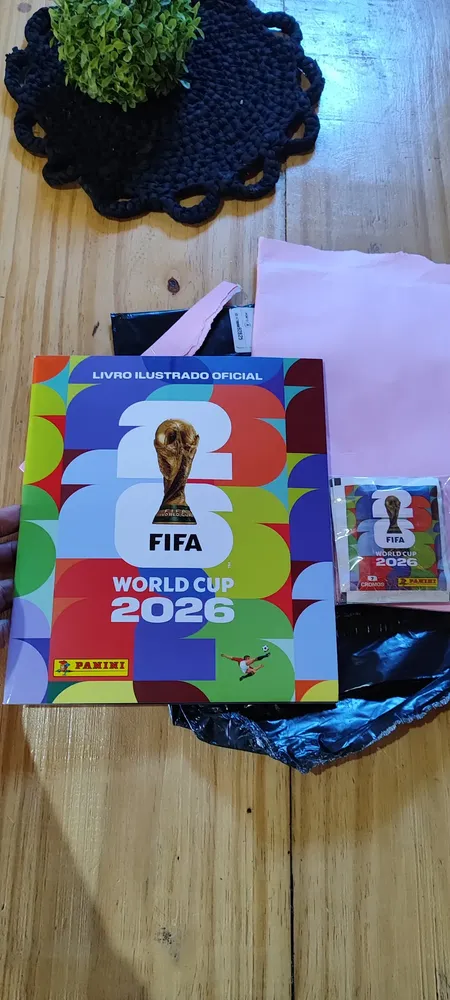 Àlbum Copa Do Mundo Fifa 2026 + 84 Figurinhas Capa mole (12 envelopes) — foto 14