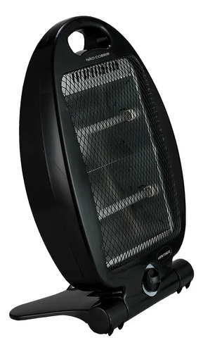 Aquecedor Elétrico Ventisol Quartzo AQ02I-02 800W Preto 19859 Doméstico 3