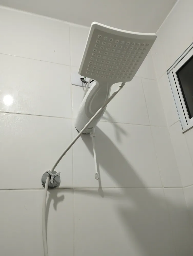 Chuveiro Ducha Loren Shower Eletrônica Lorenzetti Branco Cor Branco Potência 5.5 Kw 13