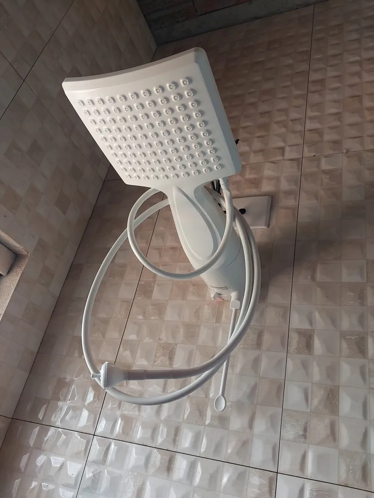 Chuveiro Loren Shower Ultra Eletrônico Lorenzetti Cor Branco Potência 7500 kW 9