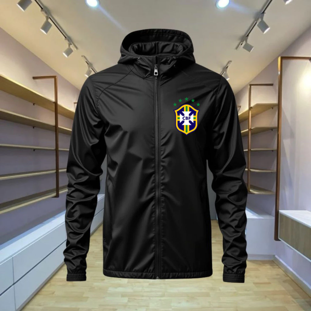 Blusa Corta Vento Selecao Brasileira Brasil